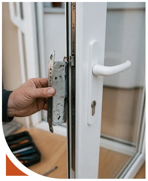 Ремонт замка пластиковой двери в Старой Руссе от 2548 р. | Разлок-Срс